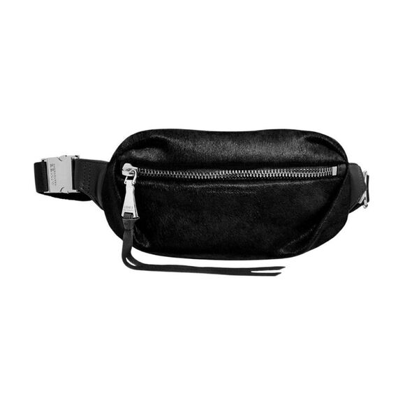 Aimee Kestenberg Handbags - AIMEE KESTENBERG Milan Calfhair ViBum Bag in Black Haircalf